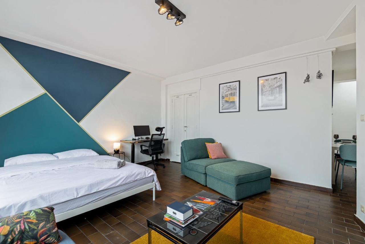 Cozy Antwerp - Cityview Studio Free Parking Екстер'єр фото